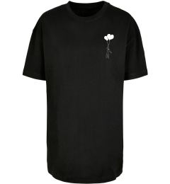 Снимка на Women's T-shirt Love In The Air Oversized black