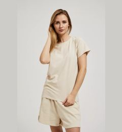 Снимка на Women's T-shirt MOODO - beige