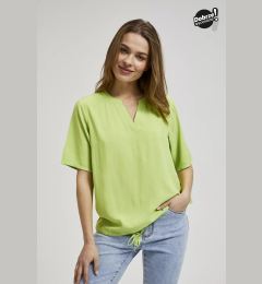 Снимка на Women's T-shirt MOODO - green kiwi