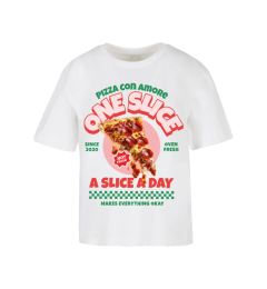 Снимка на Women's T-shirt Pizza Con Amore white