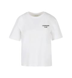 Снимка на Women's T-shirt The Champagne Club white