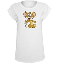 Снимка на Women's T-shirt Tom & Jerry Mouse white