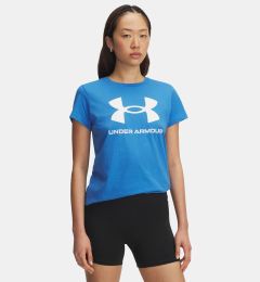 Снимка на Women's T-shirt Under Armour UA Logo SS-BLU - Women's