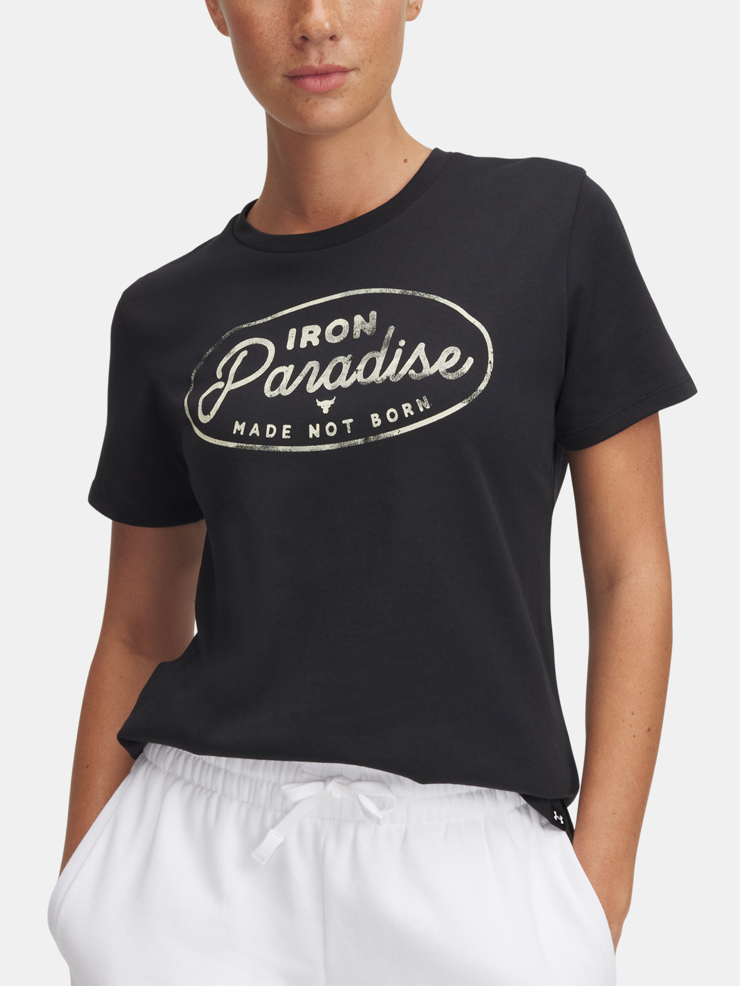 Снимка на Women's T-shirt Under Armour UA Pjt Rck W HW SS Tools - Women's