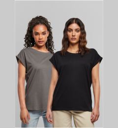 Снимка на Women's T-shirt Urban Classics - 2 pack grey/black