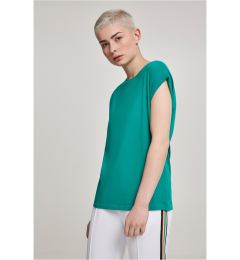 Снимка на Women's T-shirt with an extended shoulder, fresh green
