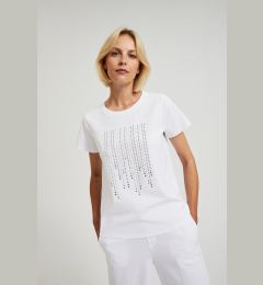 Снимка на Women's T-shirt with MOODO app - white