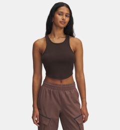 Снимка на Women's tank top Under Armour UA Rival Rib Tank-BRN - Women's