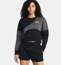 Снимка на Women's Under Armour Essential Fleece Crop Crew Sweatshirt