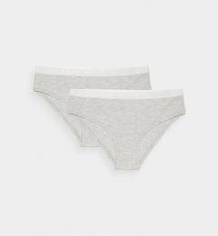 Снимка на Women's Underwear Panties 4F (2 Pack) - Grey