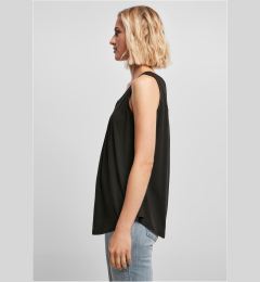 Снимка на Women's viscose top with buttons in black