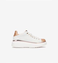 Снимка на Women's White Leather Sneakers Replay - Women's