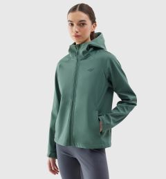 Снимка на Women's windproof softshell jacket 5000 4F membrane - green