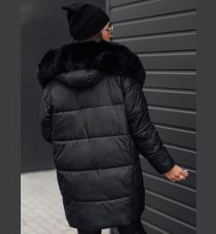 Снимка на Women's winter jacket FROSTYFIT quilted with hood black Dstreet