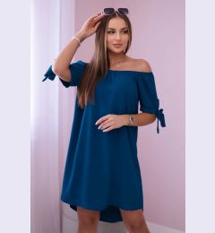 Снимка на Włoski Dress tied on the sleeves nautical