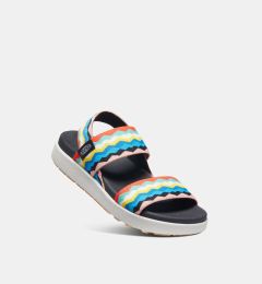 Снимка на Yellow-Blue Womens Keen Sandals - Women