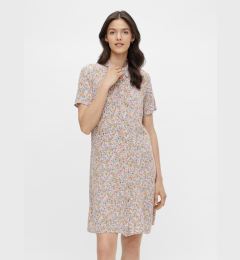 Снимка на Yellow-Purple Floral Shirt Dress Pieces Rilla - Women's