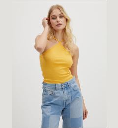 Снимка на Yellow Womens Basic Tank Top Noisy May Maya - Women