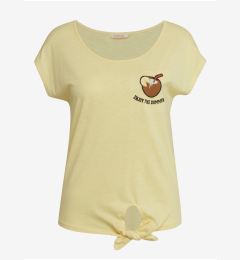 Снимка на Yellow Women's T-Shirt CAMAIEU - Women