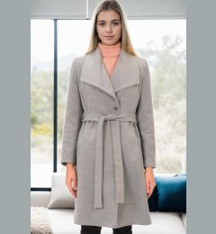 Снимка на Z6639 DEWBERRY WOMEN'S COAT-GREY-2