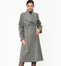 Снимка на Z6645 DEWBERRY WOMEN'S COAT-LIGHT GREY