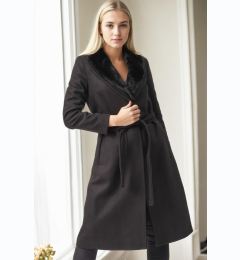 Снимка на Z6671 DEWBERRY WOMEN'S COAT-BLACK-1