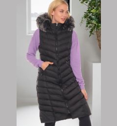 Снимка на Z6684 DEWBERRY WOMEN'S VEST-LIGHT BLACK