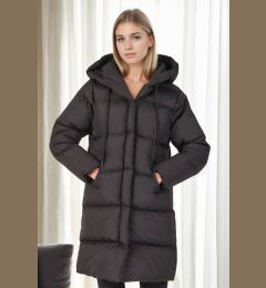Снимка на Z6687 DEWBERRY WOMEN'S COAT-BLACK-2
