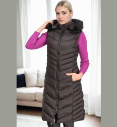 Снимка на Z6725 DEWBERRY WOMEN'S VEST-BLACK-1