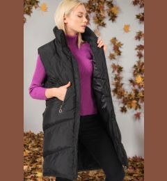 Снимка на Z6743 DEWBERRY WOMEN'S VEST-PLAIN BLACK