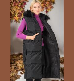 Снимка на Z6744 DEWBERRY WOMEN'S VEST-DARK BLACK