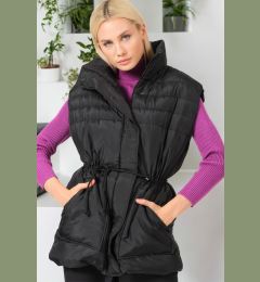 Снимка на Z6747 DEWBERRY WOMEN'S VEST-PLAIN BLACK