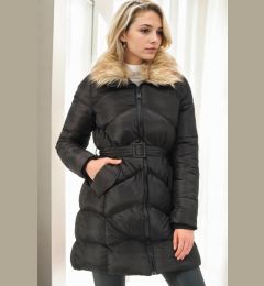 Снимка на Z6767 DEWBERRY WOMEN'S COAT-BLACK-1