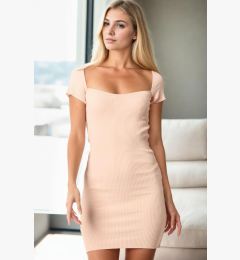 Снимка на Z9016 DEWBERRY WOMEN'S DRESS-PINK