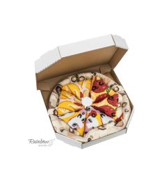 Снимка на ZOOKSY/RAINBOW SOCKS Rainbow Socks Pizza 4 чифта хавайски пеперони капричиоза