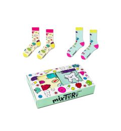 Снимка на ZOOKSY/RAINBOW SOCKS Комплект чорапи Zooxy mixTURY органи 2 чифта