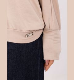 Снимка на Бежова блуза с дълъг ръкав