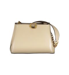 Снимка на Бежова дамска чанта GUESS JEANS