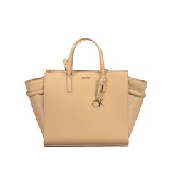 Снимка на Бежова чанта Calvin Klein