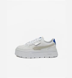 Снимка на Бели дамски кожени маратонки на Puma Mayze Stack Platform - жени