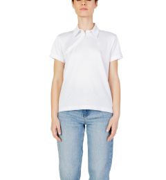 Снимка на Бяла дамска поло риза Blauer