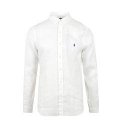 Снимка на Бяла ленена риза Polo Ralph Lauren