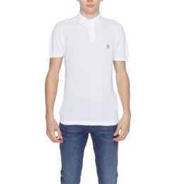 Снимка на Бяла мъжка поло риза US Polo Assn.