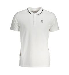 Снимка на Бяла мъжка поло тениска FILA