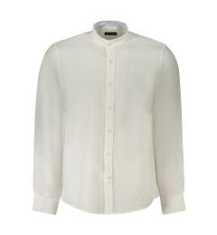 Снимка на Бяла мъжка риза с дълъг ръкав