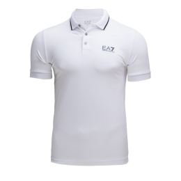 Снимка на Бяла поло риза Armani EA7