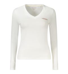 Снимка на Бяла тениска с дълъг ръкав