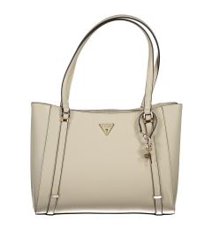 Снимка на Дамска бежова чанта GUESS JEANS