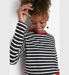 Снимка на Дамска блуза. Trendyol Striped