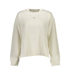 Снимка на Дамска бяла тениска с дълъг ръкав Calvin Klein
